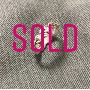 James Avery Discontinued Rose Ring